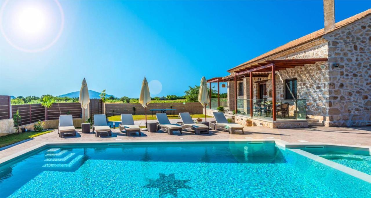 Zante Poolside Paradise - La Vite Stone Villa Kalipádhon Eksteriør bilde