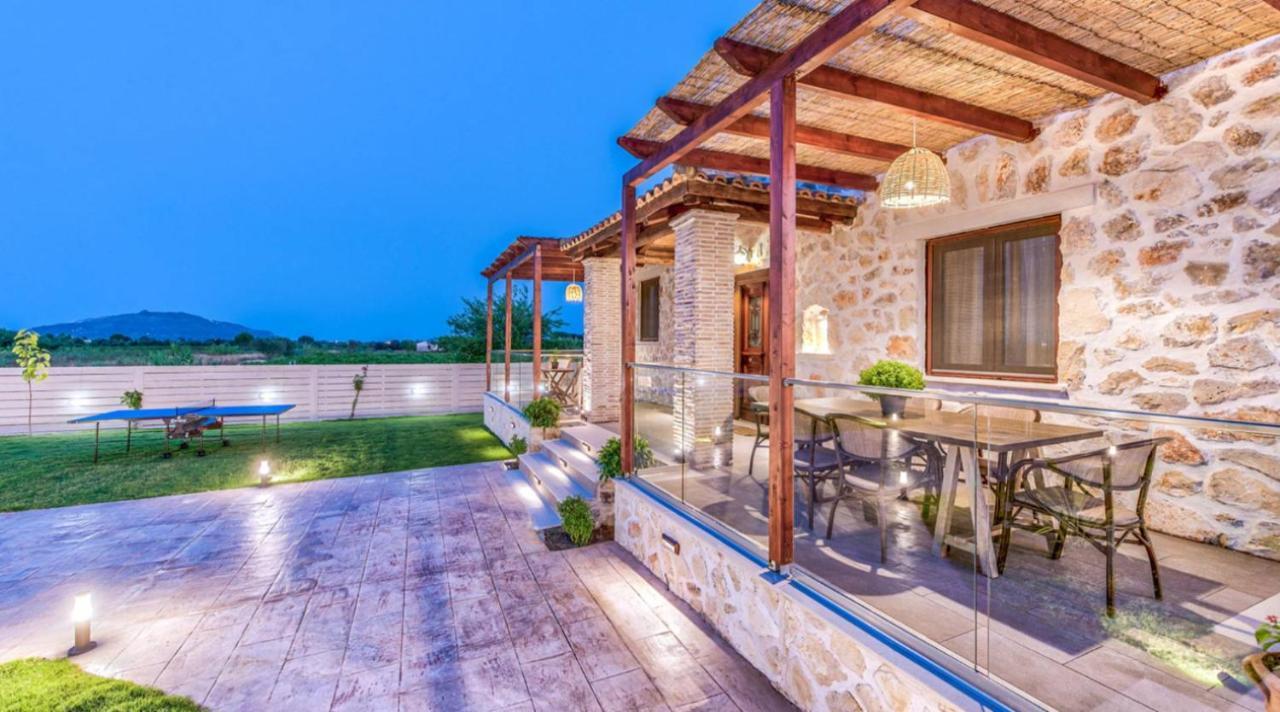 Zante Poolside Paradise - La Vite Stone Villa Kalipádhon Eksteriør bilde